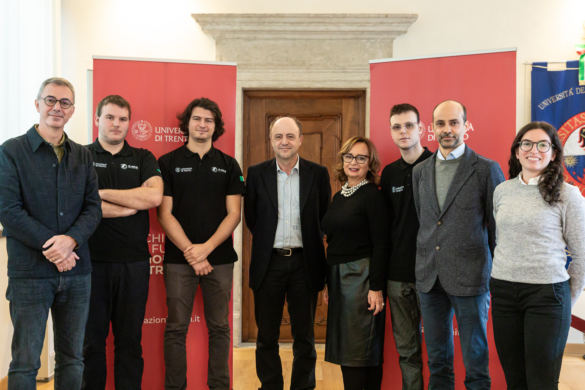 Foto di gruppo - conferenza stampa ©UniTrento ph.Cattani Faggion Foto di gruppo - conferenza stampa ©UniTrento ph.Cattani Faggion