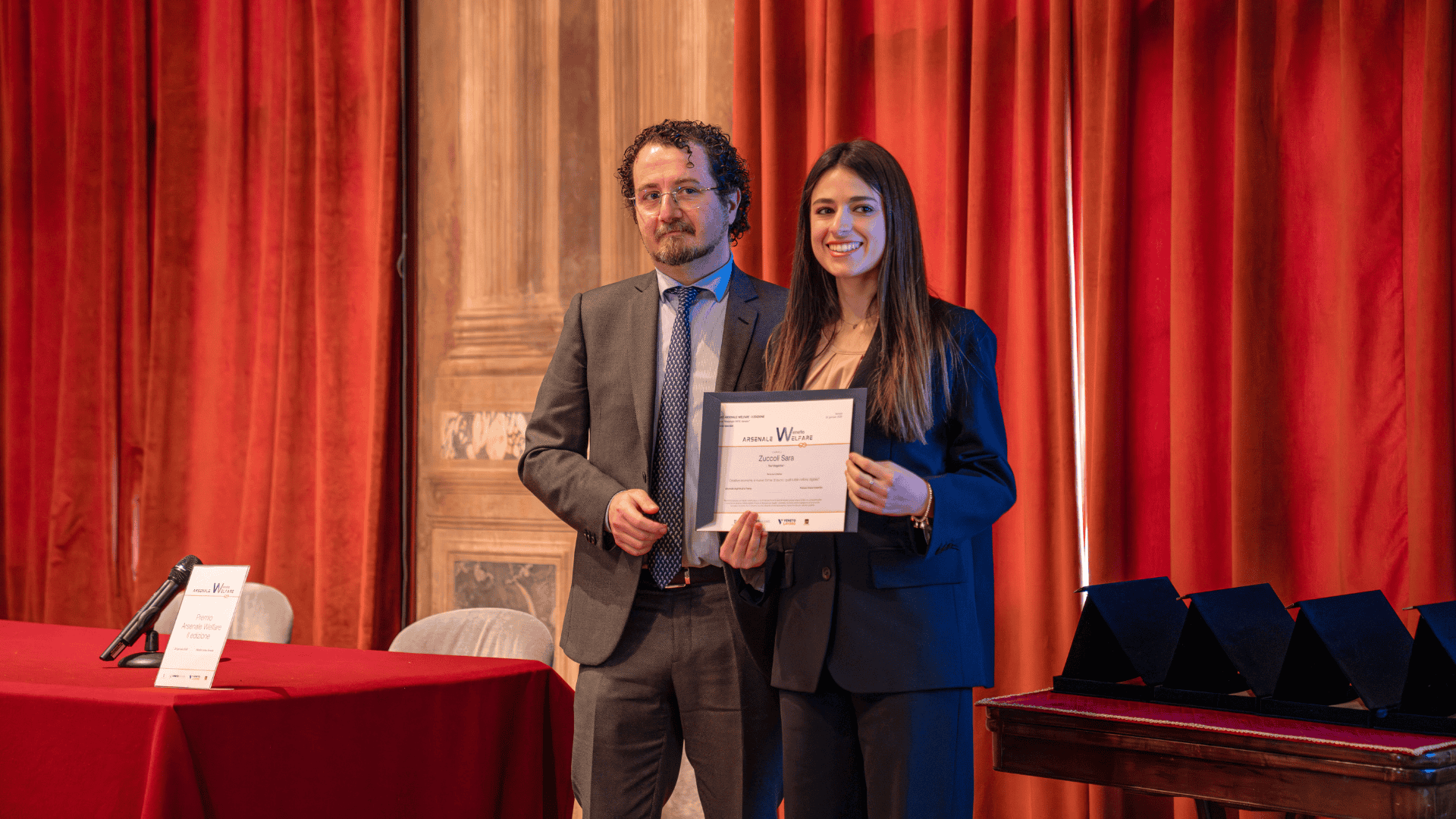 Sara Zuccoli: Menzione speciale - sezione INPS Veneto Tesi Magistrali