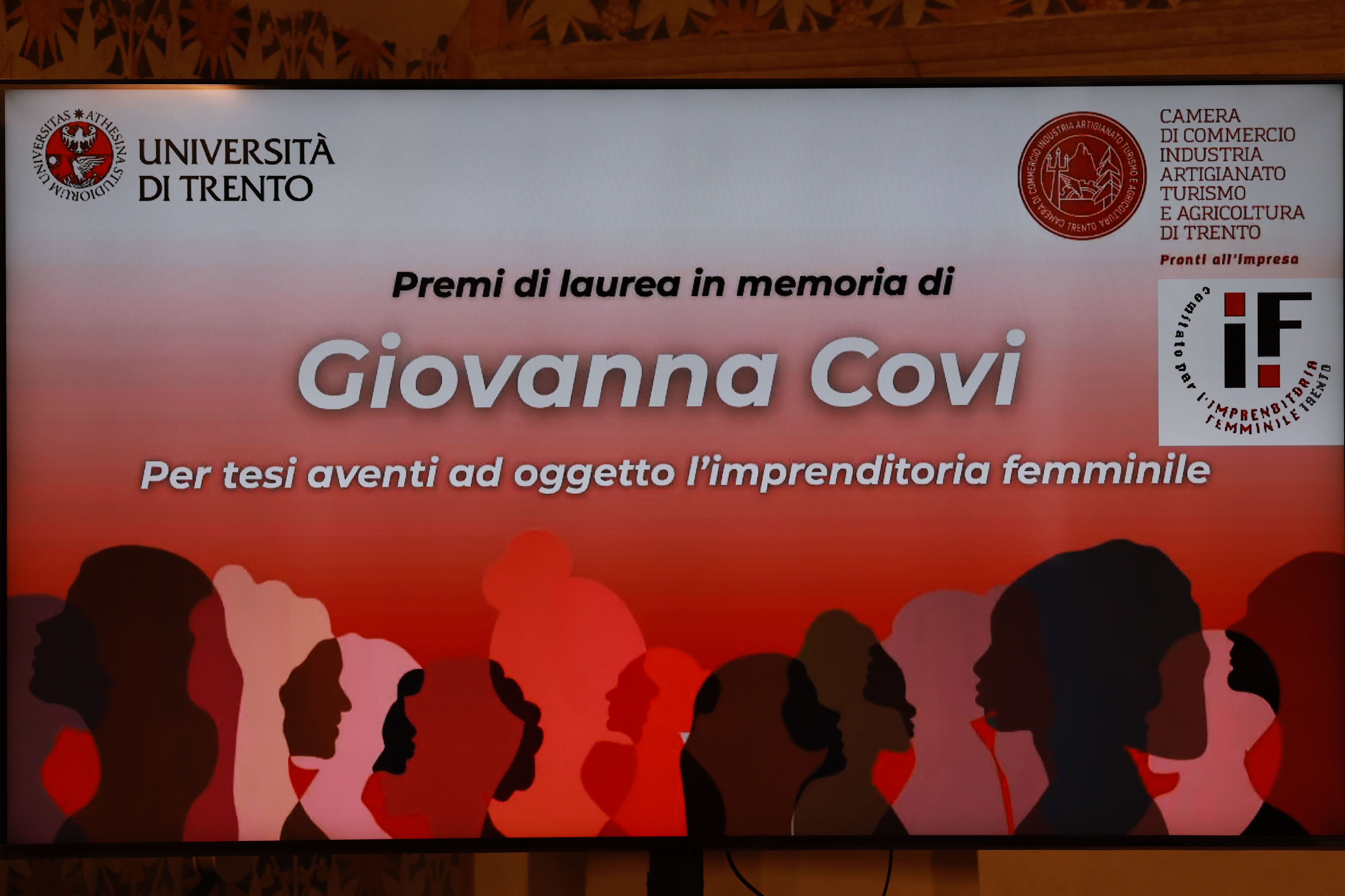 Premio Giovanna Covi ©UniTrento ph. Pierre Teyssot