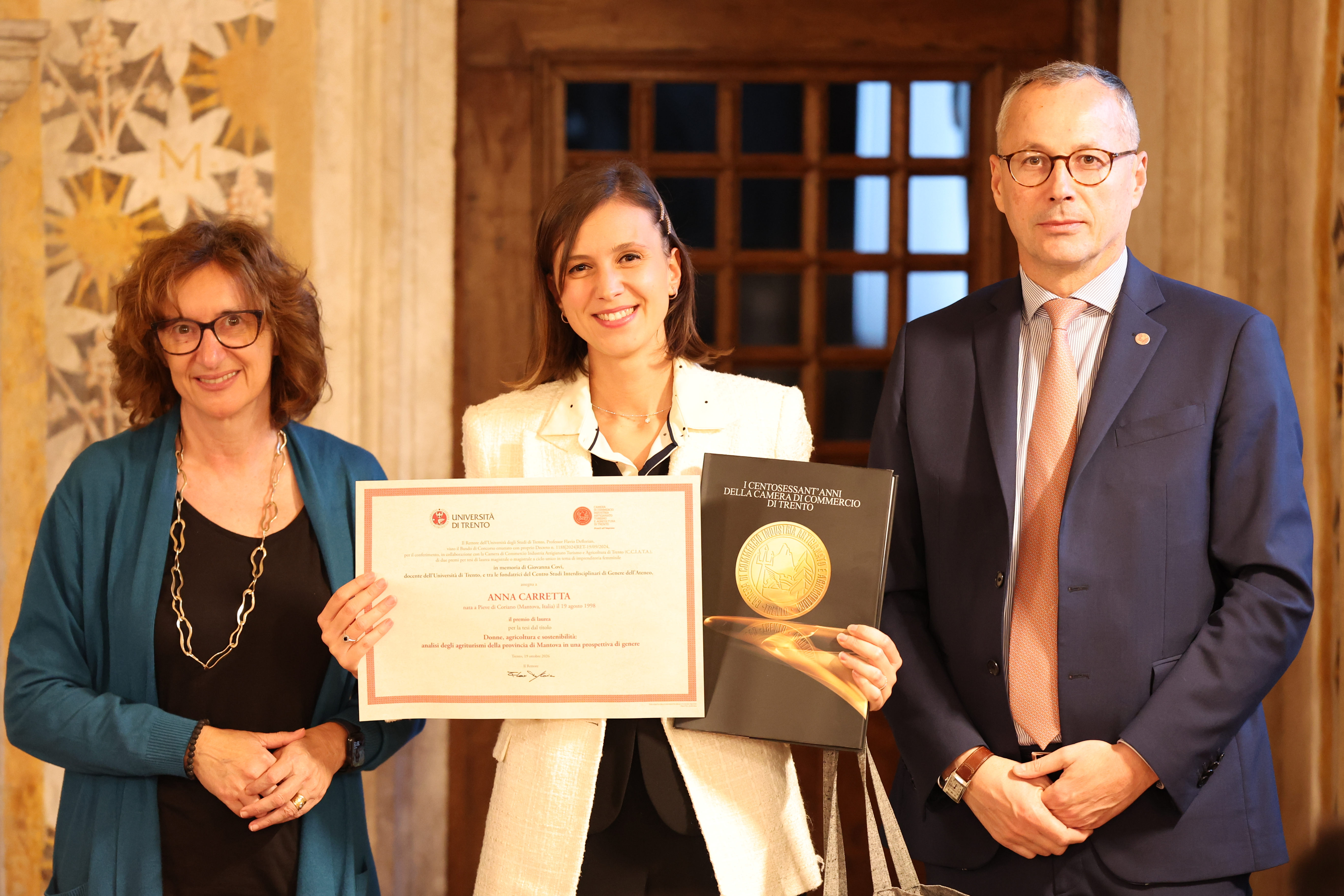 Premio Giovanna Covi ©UniTrento ph. Pierre Teyssot