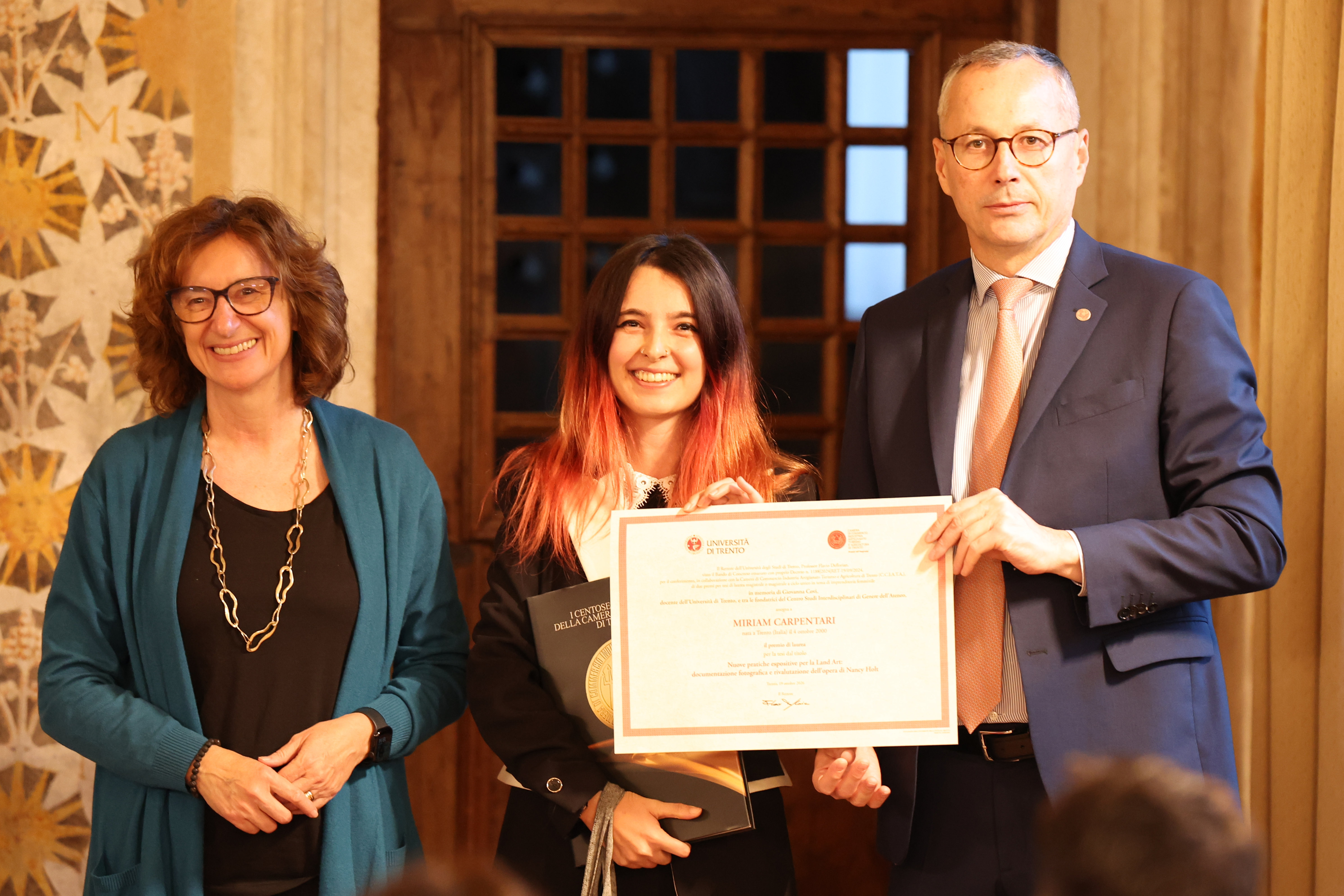 Premio Giovanna Covi ©UniTrento ph. Pierre Teyssot