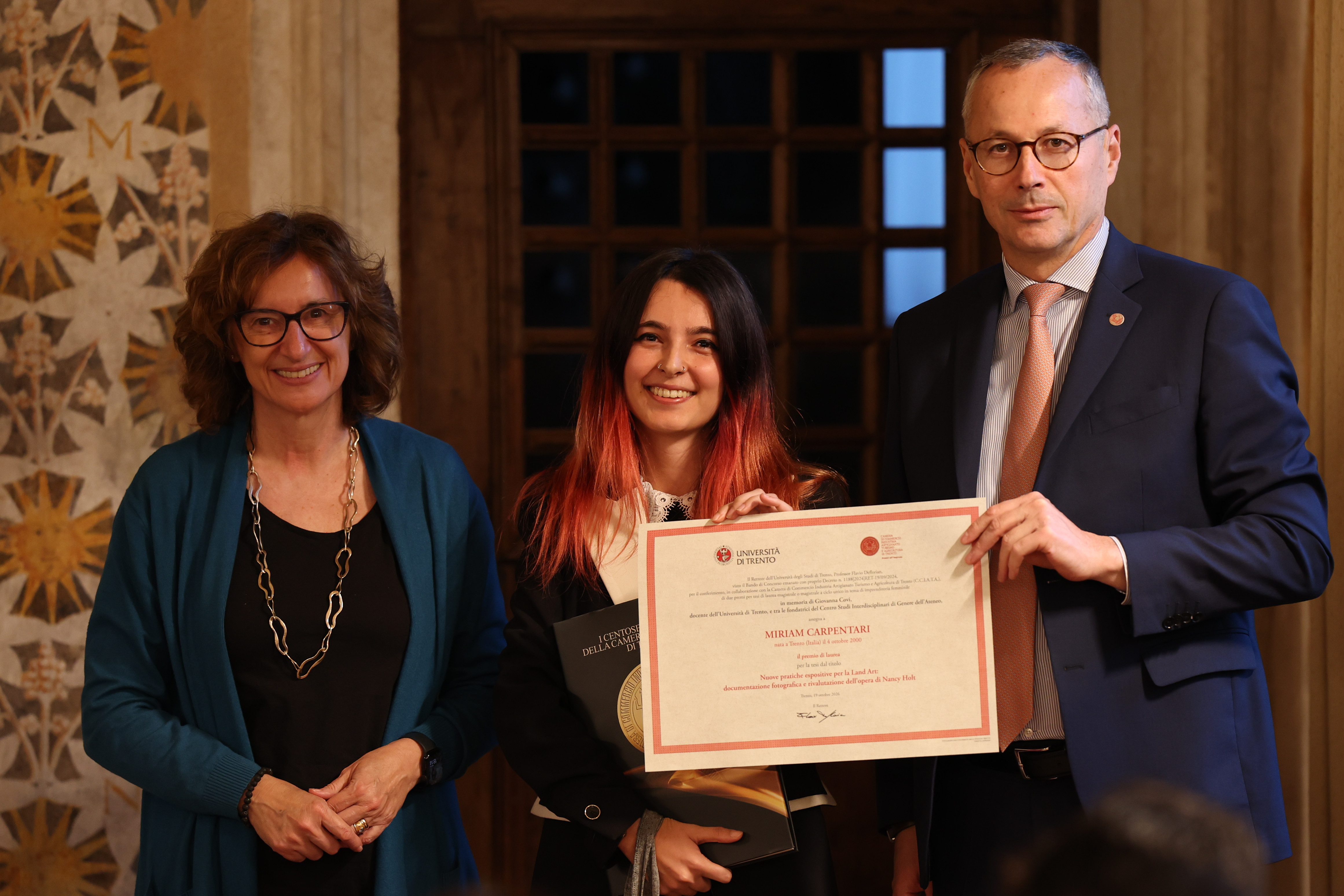 Premio Giovanna Covi ©UniTrento ph. Pierre Teyssot