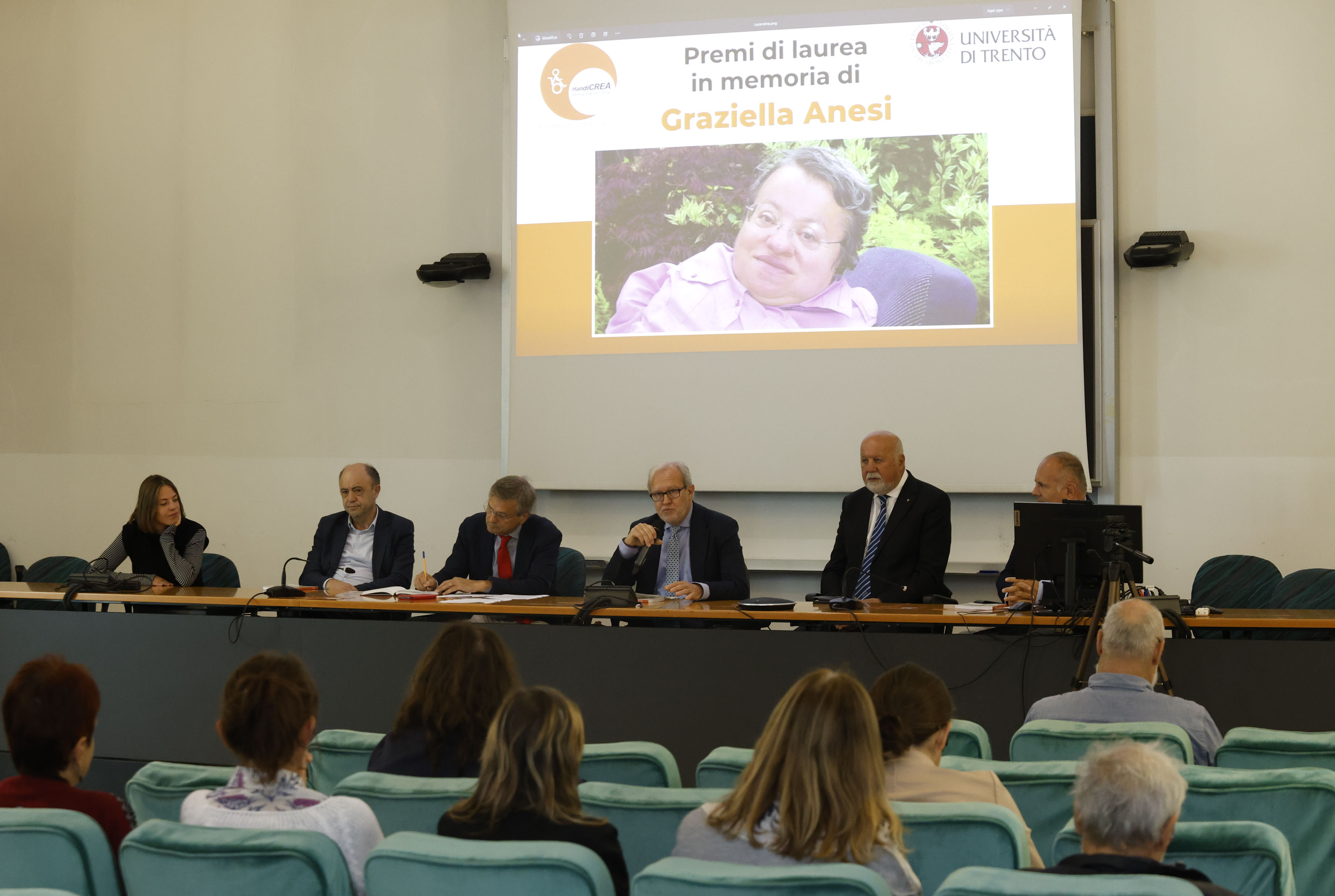 Premiazione ©UniTrento ph. Federico Nardelli