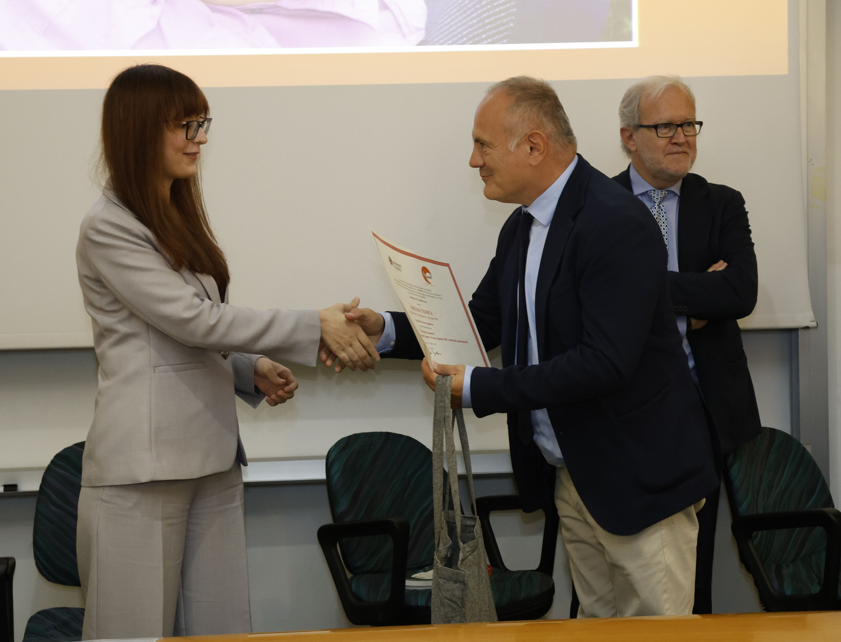 Premiazione ©UniTrento ph. Federico Nardelli