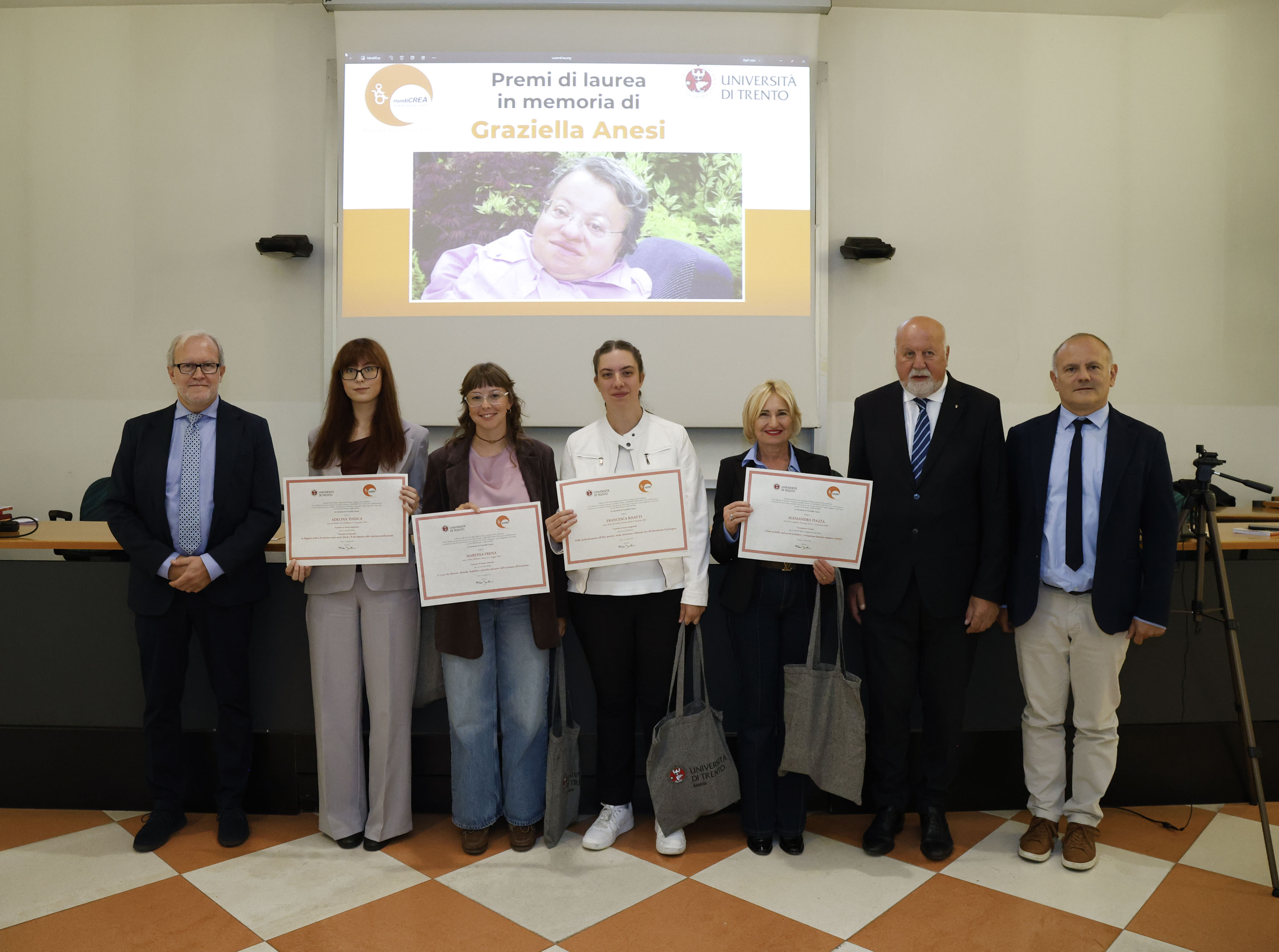 Cerimonia Premi in memoria di Graziella Anesi